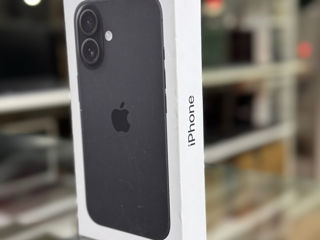 iPhone 16 Black 128GB New/ Nou /Новый