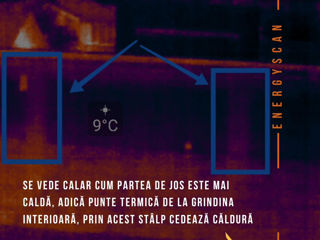 Termoizolare fațade. Evaluare termoviziune Gratuit. Утепление фасадов. Тепловизионное обследование. foto 4