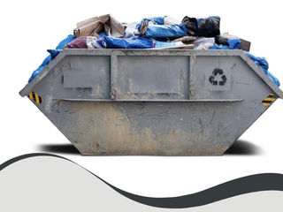 Вывоз строительного мусора контейнером skip/container foto 1