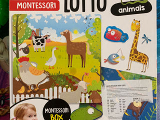 Montessori Box Tactile Lotto! Stare ideala! Practic nou! 280 lei