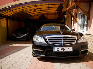 VIP 110 € /ZI (ДЕНЬ) MERCEDES S CLASS AMG LONG 2013 foto 4