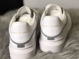 Alexander McQueen White Reflective Women's foto 8