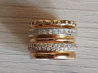 Продам кольцо  Женское кольцо размер 17,4 ширина 1,7 см Ювелирное изделия  Кольцо и перстни