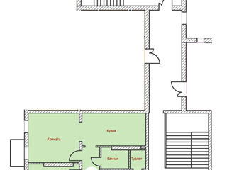 Apartament cu 2 camere, 79 m², Centru, Bender/Tighina, Bender mun. foto 7
