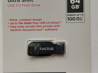 USB 3.0 flash drive SanDisk Ultra Shift CZ410 64Gb