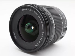 Canon EFS 10-18mm 1:4.5-5.6 IS STM (nou) foto 2