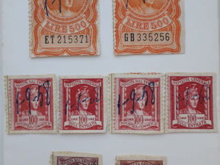 Итальянские марки 1958 года