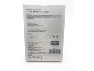 Carcasa hard disk extern Ugreen, USB 3.0, Compatibil cu SSD/HDD, 2,5", Negru (fara disc) foto 2