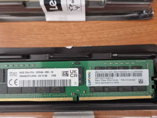 128Gb , 256Gb DDR4 ECC 3200Mhz  4x32Gb, 4x64Gb foto 2