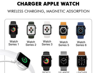 Incarcator Apple Watch Series 8 7 6 5 4 3 2 SE зарядное устройство foto 2
