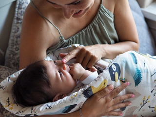 Pături de înfășare pentru nou-născuți LaMillou, Polonia - Baby Horn foto 3