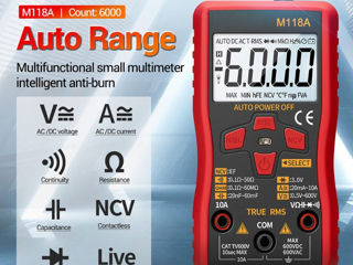 Мультиметр Аneng M118A с функцией автоматического режима foto 5
