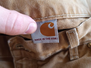 Редкие винтажные джинсы Carhartt made in the USA double knee