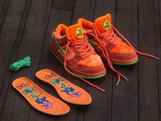 Nike SB Dunk Low Grateful Dead Bears Orange Unisex foto 3