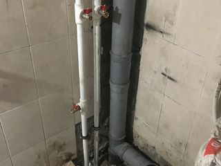 Услуги опытного Сантехника. Instalații Sanitare. Schimbarea Țevelor. Замена труб foto 1