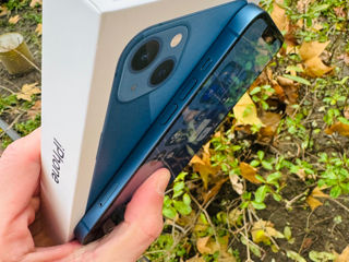 iPhone 13  Blue  ( ful complect) foto 3