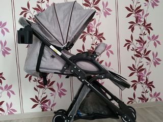 VÎND Carucior MACACA Summer Time CB-bHT-1G culoare (Grey) la prețul de 1599 lei! foto 2