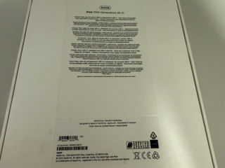 Ipad 10 64gb Blue Sigilat Original Garantie Apple foto 2