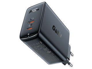 ACEFAST A29 PD50W GaN (USB-C+USB-C) încărcător cu două porturi
