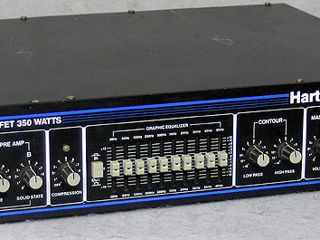 Hartke amplificator foto 3