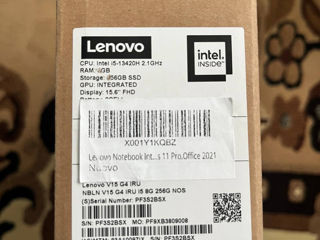 Laptop Lenovo V15 G4 IRU, Intel i5-13420H, 8GB RAM, 256GB SSD, 15.6" FHD, Windows 11 Pro - Nou! foto 2