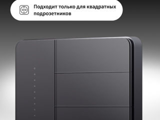 Умный настенный выключатель Aqara Z1 Pro (четверной переключатель, черный) фото 1