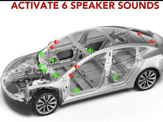 Tesla model 3. подключения доп. 6 динамиком foto 3