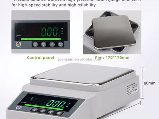 Cântar de Precizie 0,01g - 1000g cu RS232 foto 9