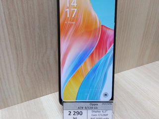 Oppo A78 8/128gb. 2290lei
