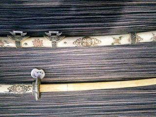 Церемониальный самурайский меч. foto 4