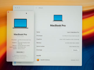 Macbook Pro 15 2019/ Core I9 9880H/ 32Gb Ram/ Radeon Pro 555X/ 512Gb SSD/ 15.4" Retina! foto 17