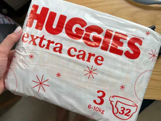 Huggies extra care, 3 (32шт)