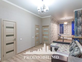 Durlești! 2 camere + living, reparație euro - 68 mp! 47 900 euro! foto 4