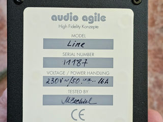 Audio Agile Line 5 (Сетевой фильтр для аудио) foto 5