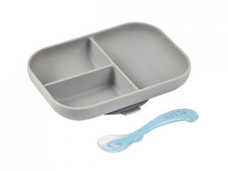 Set de masa silicon Beaba 2 piese фото 7