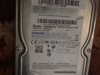 HDD-Samsung 500GB foto 2