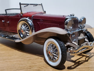 Эксклюзив Модель The Franklin Mint 1:24 1930 Duesenberg J Derham Tourster  The Danbury Mint Нюансы