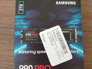 Samsung 990 PRO Series - 2TB PCIe Gen4. X4 NVMe 2.0c - M.2 Internal SSD