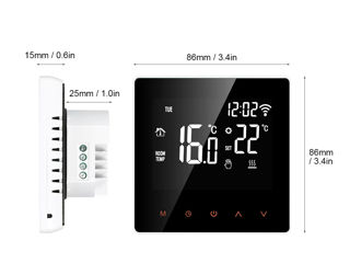 Avatto Tuya WiFi Smart Thermostat Water/Gas Boiler foto 6