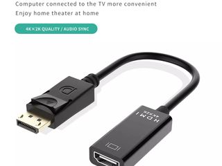 Adapter  Mini  Display PORT/DisPLay port to HDMI.VGA.DVI foto 11