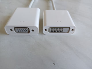 Адаптеры Apple для монитора DVI и VGA foto 2