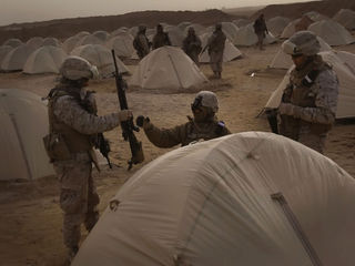 палатка морской пехоты США / cort al infanteriei SUA foto 7