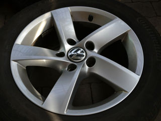 Jante, anvelope Michelin 215/55 R16, VW, Passat, Диски, шины, рейлинги foto 2