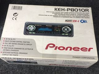 Pioneer. Оригинальная кассетная магнитола и чейнджер на 6 дисков + пульт на руле