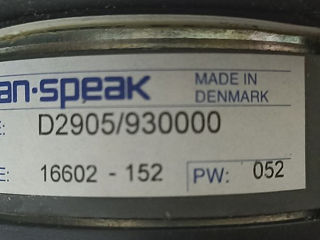 Продам динамики scan-speak d2905-930000 пара, рабочие, отличные