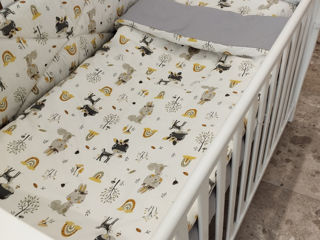 Комплекты детского постельного белья  в кроватку с бортиками  в магазине " Happy Baby"