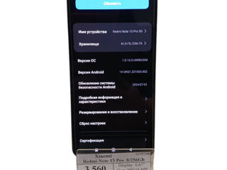 Xiaomi Redmi Note 13 Pro   8/256Gb    3 560 Lei