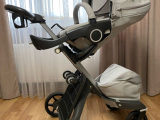 Коляска Stokke Xplory 3 в 1, Автолюлька IziGo, подножка Stokke