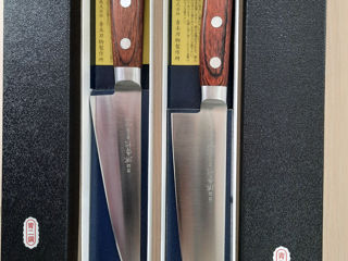 Ножи кухонные кованые japan-сталь aogami #2.Кованые-zwilling Германия .HGS 4шт solingen . Все новые