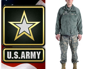 Флисовая куртка Army Jacket Fleece, US Army foto 6